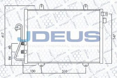 JDEUS 723m65 -  Конденсатор, кондиционер