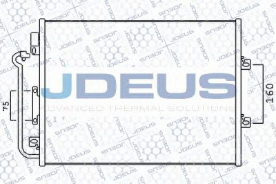 JDEUS 723m67 -  Конденсатор, кондиционер