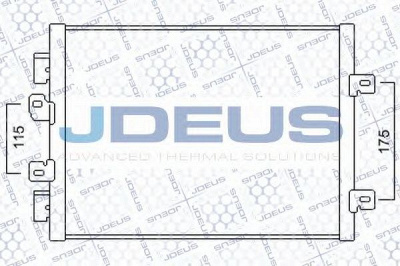 JDEUS 723m83 -  Конденсатор, кондиционер