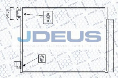 JDEUS 723m95 -  Конденсатор, кондиционер