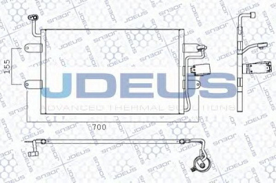 JDEUS 725m18 -  Конденсатор, кондиционер