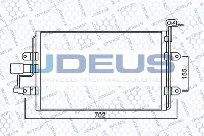 JDEUS 725m28 -  Конденсатор, кондиционер