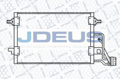 JDEUS 730m16 -  Конденсатор, кондиционер