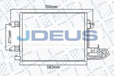 JDEUS 730m32 -  Конденсатор, кондиционер