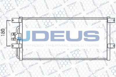 JDEUS 730m48 - Конденсатор, кондиционер