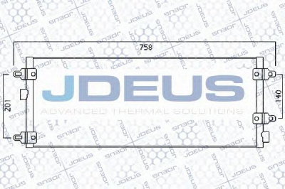 JDEUS 736m05 -  Конденсатор, кондиционер