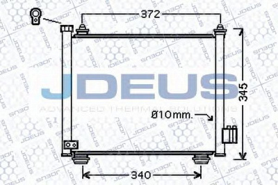 JDEUS 742m11 -  Конденсатор, кондиционер