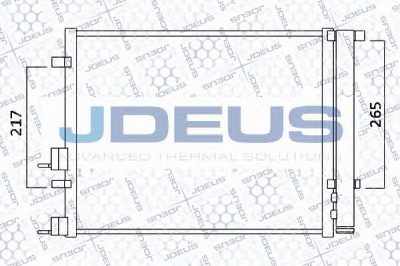 JDEUS 754m37 -  Конденсатор, кондиционер