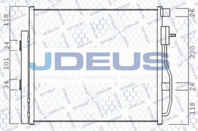JDEUS 756m15 -  Конденсатор, кондиционер