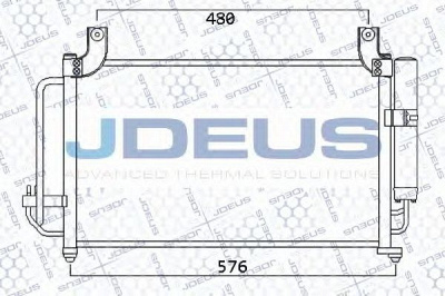 JDEUS 765m02 -  Конденсатор, кондиционер