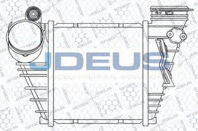 JDEUS 801m05a -  Интеркулер