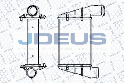 JDEUS 801m15 -  Интеркулер