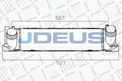 JDEUS 805m30a -  Интеркулер