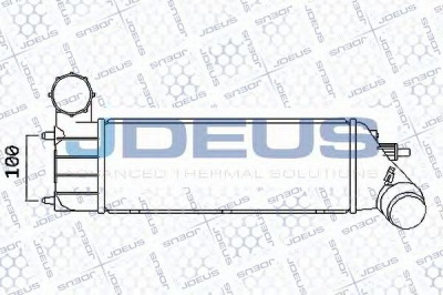 JDEUS 807m25a -  Интеркулер