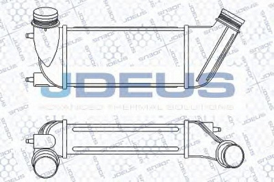JDEUS 807m26a -  Интеркулер