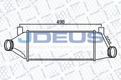 JDEUS 812m18a -  Интеркулер