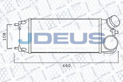 JDEUS 812m36 - Интеркулер