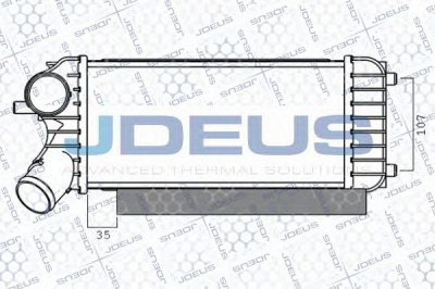 JDEUS 812m42a -  Интеркулер