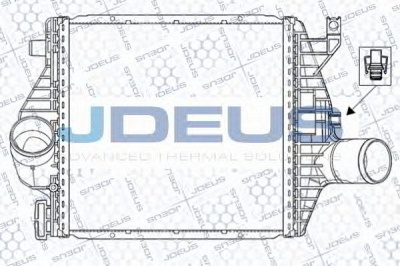 JDEUS 817m25a -  Интеркулер