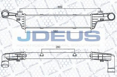 JDEUS 817m33a -  Интеркулер