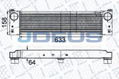 JDEUS 817m38 - Интеркулер