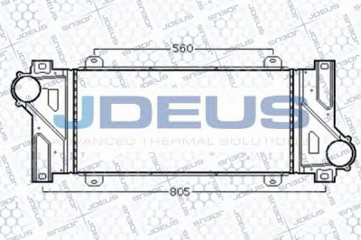 JDEUS 817m39 - Интеркулер