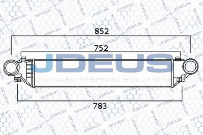 JDEUS 817m42a -  Интеркулер