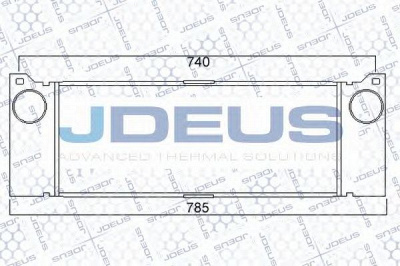 JDEUS 817m46 - Интеркулер