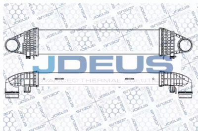 JDEUS 817m53 -  Интеркулер