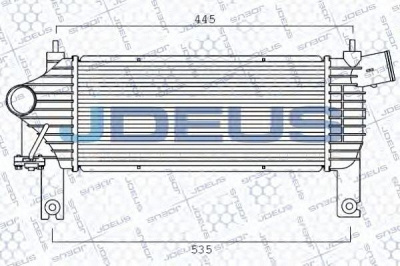 JDEUS 819m61a -  Интеркулер