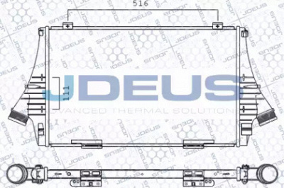 JDEUS 820m63a -  Интеркулер