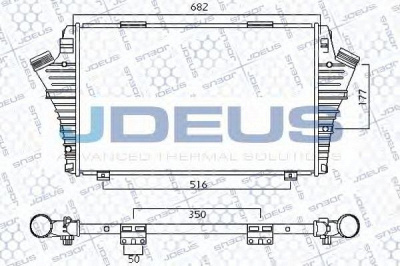 JDEUS 820m89a -  Интеркулер