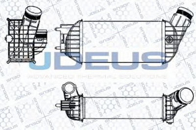 JDEUS 821m42 -  Интеркулер