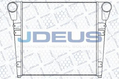 JDEUS 823m08 - Интеркулер