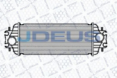 JDEUS 823m20 - Интеркулер