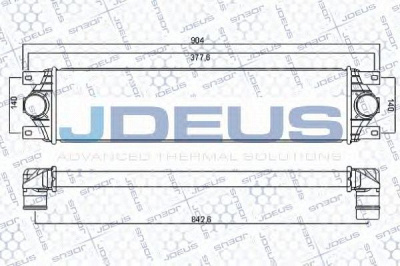 JDEUS 823m28a -  Интеркулер