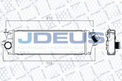 JDEUS 823m39a -  Интеркулер