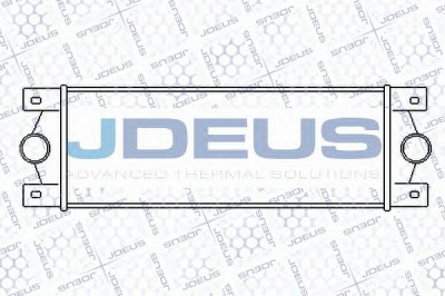 JDEUS 823m79 - Интеркулер