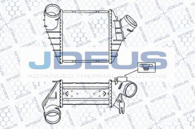 JDEUS 830m50a -  Интеркулер