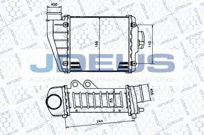 JDEUS 830n33 -  Интеркулер