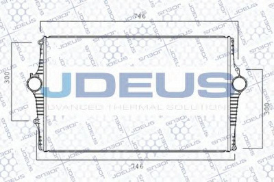 JDEUS 831m53a -  Интеркулер