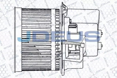 JDEUS bl0110019 -  Электродвигатель, вентиляция салона