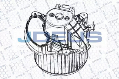 JDEUS bl0110025 -  Электродвигатель, вентиляция салона