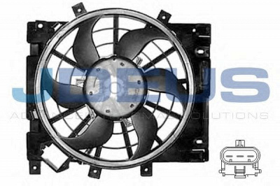 JDEUS ev200981 -  Вентилятор, конденсатор кондиционера