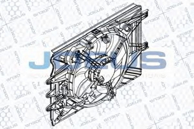 JDEUS ev8a9410 -  Вентилятор, охлаждение двигателя