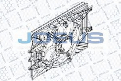 JDEUS ev8a9710 -  Вентилятор, охлаждение двигателя