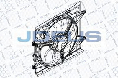 JDEUS ev8b0210 -  Вентилятор, охлаждение двигателя