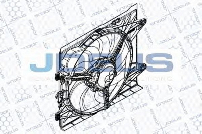 JDEUS ev8b0500 -  Вентилятор, охлаждение двигателя