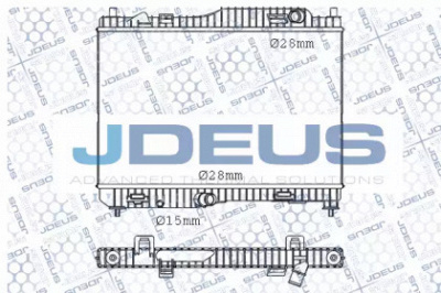 JDEUS m012069a -  Радиатор, охлаждение двигателя