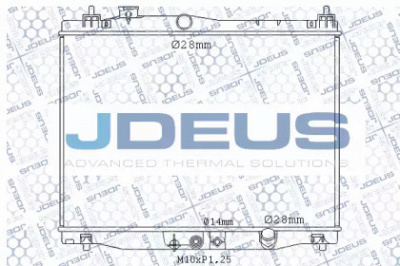 JDEUS m0130140 -  Радиатор, охлаждение двигателя